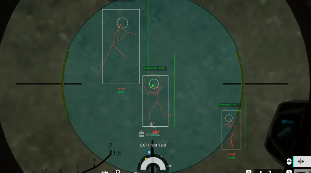 The Finals Cheats wallhack with skeleton ESP